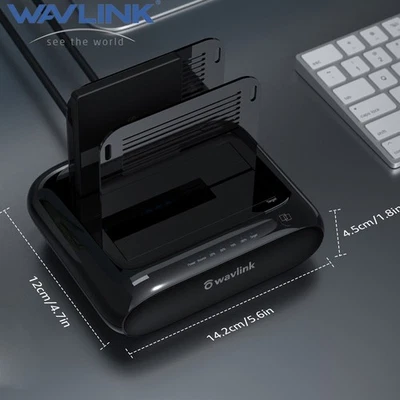 SSD HDD Hard Drive Dockingstation 2.5"3.5" Dock USB 3.0 to SATA Tool-Free 5Gbps  - Bild 1 von 4