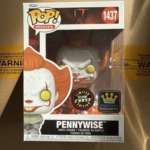 Funko Pop!  It - Pennywise #1437 Funko SE Glow Chase Limited Edition Exclusive - Picture 1 of 7