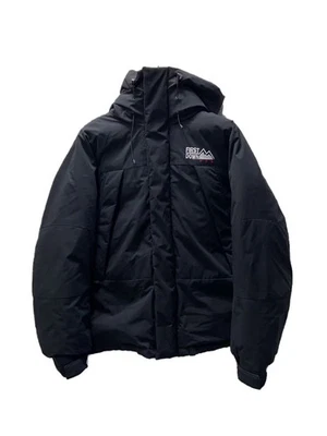 FIRST DOWN Down Jacket, Size L, Polyester, Black, Solid Color, 213-1521 - Image 1 of 4