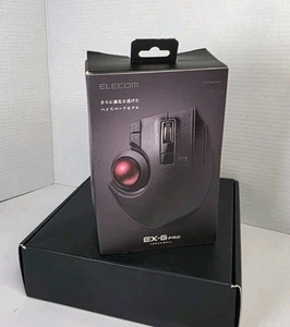 ELECOM EX-G Pro Trackball Mouse M-XPT1MRXBK Authentic Open Box - Picture 1 of 7