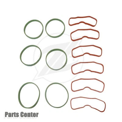 Juego de 12 juntas de colector de admisión superior e inferior para Audi A6 Quattro 2009-18 Foto 1 de 4