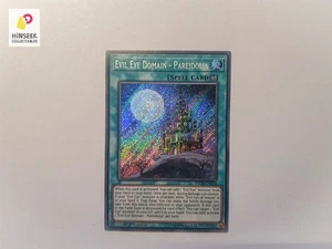 Evil Eye Domain - Pareidolia INCH-EN033 Secret Rare 1st Edition YuGiOh TCG Card - Picture 1 of 4