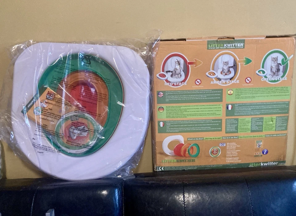 Litter Kwitter 3-Step Cat Toilet Training System