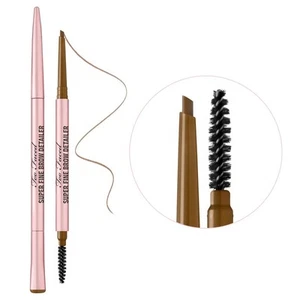 TOO FACED Super Fine Brow Detailer Eyebrow Pencil SOFT BROWN FULL SIZE - Picture 1 of 8