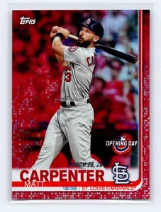 Matt Carpenter - 2019 Topps Opening Day Red #168 - St. Louis Cardinals - Picture 1 of 2