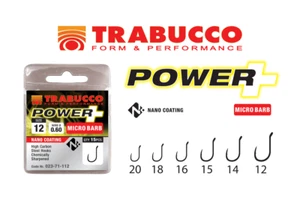 Angelhaken TRABUCCO POWER PLUS, Micro Barb, 15 Stück - Bild 1 von 2