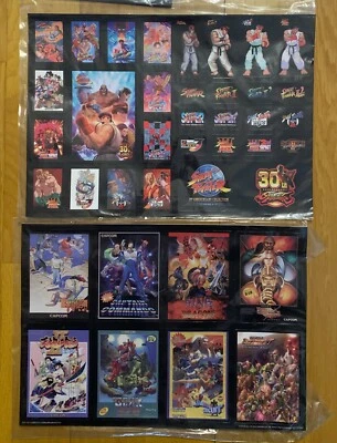 Street Fighter & Capcom Stickers Rockman 11 Booklet / Bag Tokyo Game Show 2018 - Image 1 of 4