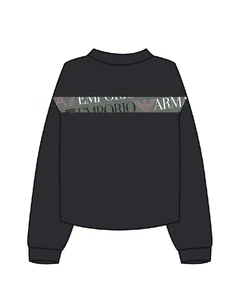 EA7 Train Logo Series Girl's Hoodie - Picture 1 of 1