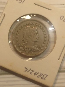 1925 Brasil 200 Reis. Excellent condition as is uncleaned Brazil - Picture 1 of 4