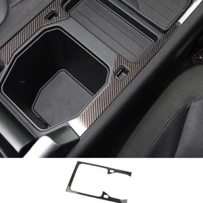 Panel de vaso de agua con consola central de fibra de carbono 2020-2023 para Land Rover Defender Foto 1 de 4