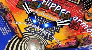 TWILIGHT ZONE Pinball Flipper Armour Mod-6 piece set - Picture 1 of 2