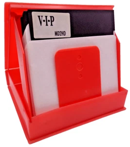 FLOPPY DISK 5,25"  MD2HD  (V-I-P/ 11 STÜCK) #INKL. KUNSTOFFBOX - Picture 1 of 4