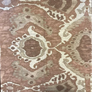 (1) Pottery Barn Embroidered Damask Pillow Cover - 24x24" - SAMPLE - NEW - Picture 1 of 6