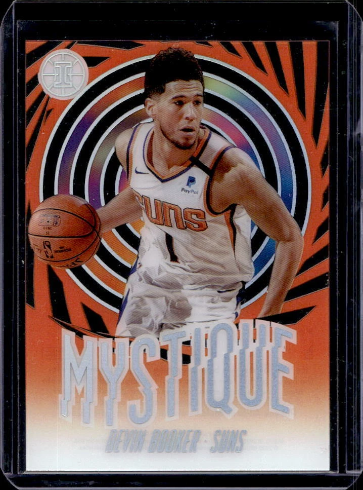 2019-20 Illusions Devin Booker Orange Mystique #20 Suns