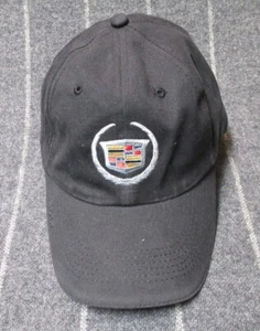 The Max Hat Cadillac Embroidered Logo Black Baseball Hat Cap Adjustable Cotton - Picture 1 of 9