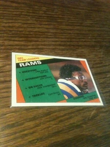 1984 Topps #276 Eric Dickerson Rookie Card RC Rams TL NM+-MINT Jack Youngblood - Picture 1 of 2