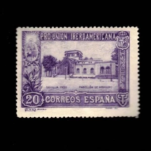 Spagna, Scott 438, Padiglione Uruguay, 1930, MH, 109057 - Foto 1 di 2