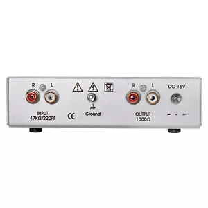 Dynavox TC-750 Pro Phono Pre-amplifier -for mm-Systeme Silver - Picture 1 of 2