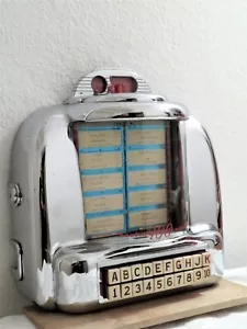 Selector remoto Seeburg - 100 wall-o-matic - Comprobador de monedas - Llave - Teclas blancas - Imagen 1 de 11