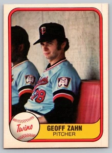 1991 Fleer GEOFF ZAHN Minnesota TWINS Baseball Card MLB #564 - Picture 1 of 2