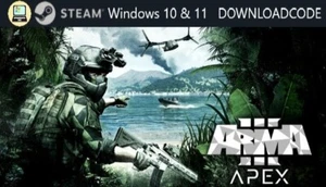 NEU PC Computer Spiel Arma 3 Apex Edt für Windows 10 11 STEAM Download Code Key - Bild 1 von 12