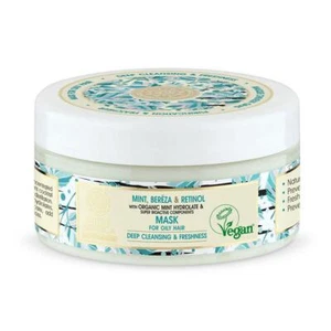 💚 Natura Siberica Super Mint Bereza & Retinoll Natural Mask 300 ml - Picture 1 of 1