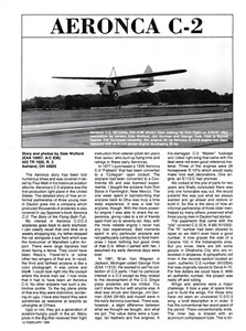 Aeronca C-2 Aircraft Report 6/10/2025d - Picture 1 of 1