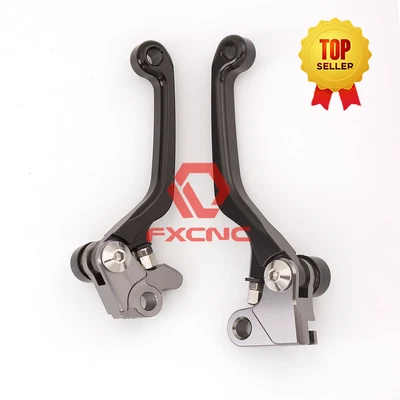 CNC PIVOT BRAKE CLUTCH LEVERS For Yamaha YZ250FX YZ450FX YZ250FX WR250F WR450F - Image 1 of 4