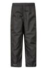 Mountain Warehouse Spray Kids Waterproof Overtrousers Black Age 7-8 NWT Unisex
