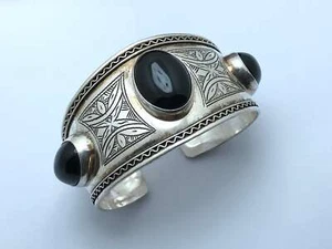 armband berbère argent fait a main,tiznit bracelet,maroc bracelet vintage - Bild 1 von 5