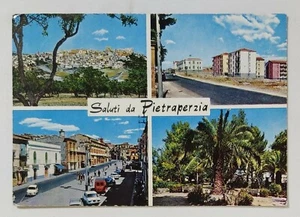 27989 Cartolina - Enna - Saluti da Pietraperzia - Vedutine - VG 1971 - Picture 1 of 2