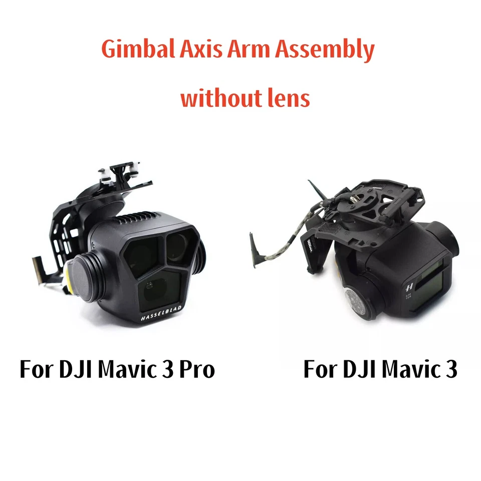 Replacement Camera Gimbal Axis Arm Assembly No Lens For DJI Mavic 3 /3 Pro Drone - Image 1 of 4