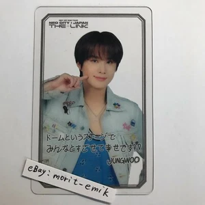 JUNGWOO NCT 127 2ND TOUR NEO CITY JAPAN THE LINK Tarjeta Fotográfica Transparente Oficial DOME - Imagen 1 de 12