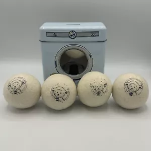 Nellie’s Lamby Dryer Balls - Made with 100% Pure Zealand Wool Eco Friendly - Picture 1 of 4