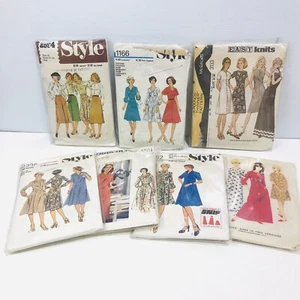 Butterick McCalls Sewing Patterns Womens Vintage 60s Retro Fashion Bundle - Picture 1 of 13