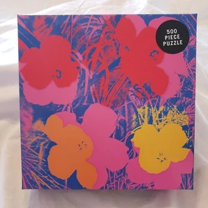 Rompecabezas de 500 piezas Andy Warhol con flores, arte de Andy Warhol (flores) - Imagen 1 de 16