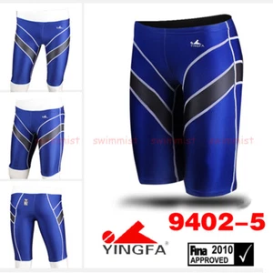 YINGFA 9402-5 MEN'S RACING TRAINING JAMMER SWIMMING TRUNKS L Sz 28 FINA APPROVED - Picture 1 of 2