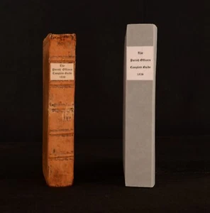 1806 The Parish Officer's Complete Guide Laws John Paul Sixth Ed J Maxwell - Imagen 1 de 10