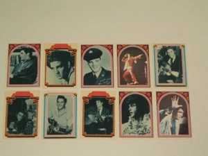 10 x Elvis Presley Sammelkarte (Trading Card) Boxcar 1978 Elvis Facts - Bild 1 von 11