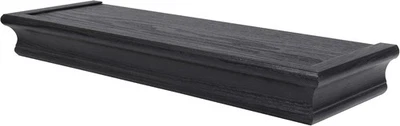 HIGH & MIGHTY 515605 Decorative 18" Floating 18x6x2 Inch (Pack of 1), Black  - Image 1 of 4