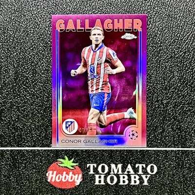 TOPPS CHROME UEFA 2024-25 CONOR GALLAGHER /75 MAGENTA REFRACTOR ATM - Image 1 of 2