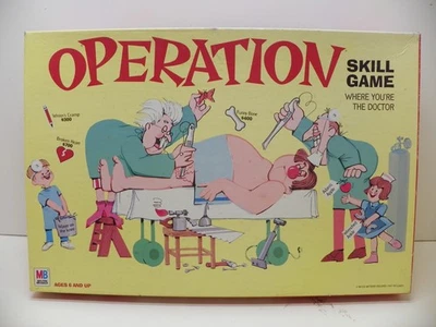 Operation by Milton Bradley, Vintage board skill game 1999 - Image 1 of 4