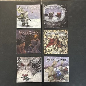 Mouse Guard Winter 1152 von David Peterson Lot #’s 1-6 - Bild 1 von 13