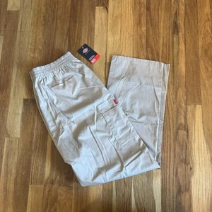 Dickies Scrubs Pull-on Elastic Waist Cargo Pant 86106 Khaki Dickies EDS LG - Imagen 1 de 5