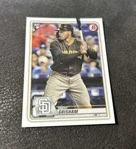 2020 Bowman Trent Grisham RC #83 New York Yankees San Diego Padres Rookie Card - Picture 1 of 2