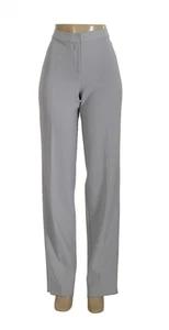 Pantalones St John Knits Moracaína Crepé Elastizados Sin Dobladillo Platino Talla 6 Nuevos con Etiquetas $395 - Imagen 1 de 2