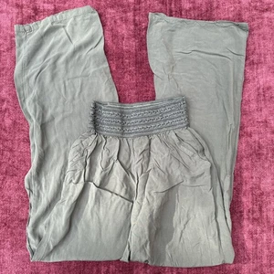 Joe B by Joe Benbasset Hose XS Stretch Schlag Boho Hippie Olivgrün Q1 - Bild 1 von 7