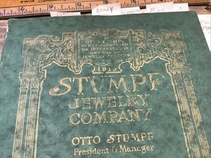 1617🌟Vintage Antiguo 1915 Stumpf Joyería Fina Catálogo Chicago Relojes Oro 128p - Imagen 1 de 22