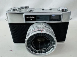 Yashica Minister III Rangefinder 35mm Film Camera – Untested - Picture 1 of 8