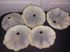 1 (One) PLASTIC Hollywood Regency Lilly Morning Glory Globe Replacement Read HTF - Picture 1 of 12